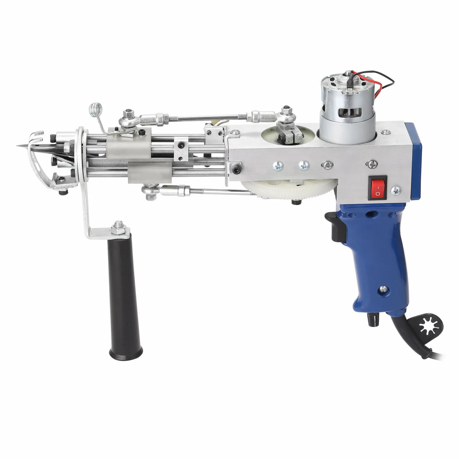 Electric Carpet Tufting Weaving Machine Flocking Device Industrial Embroidery Tool Cut-Pile Loop-Pile Knitting Equipment | Дом и сад