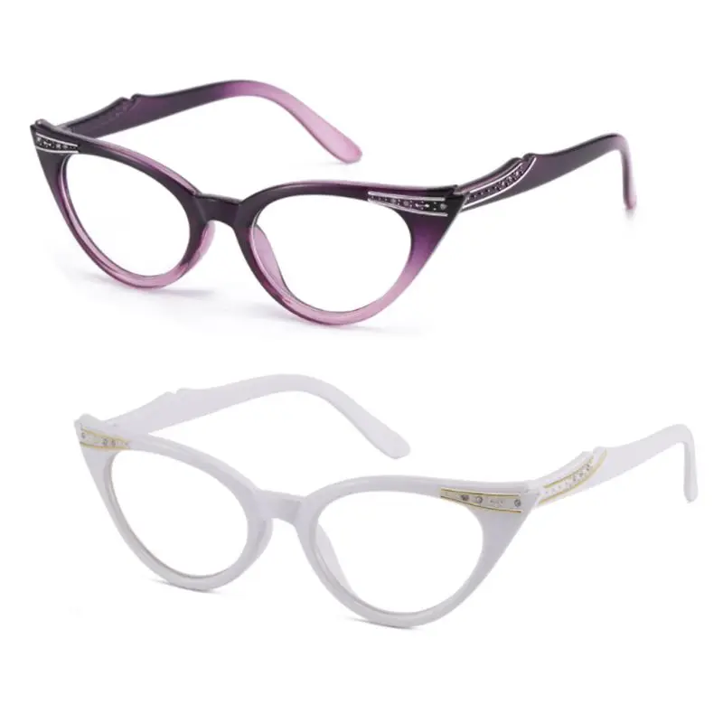 

Fashion Lady Cat Eye Reading Glasses Casual Women Presbyopic Eyeglasses Hyperopia Eyewear Spectacles Readers +1.0 to +3.5