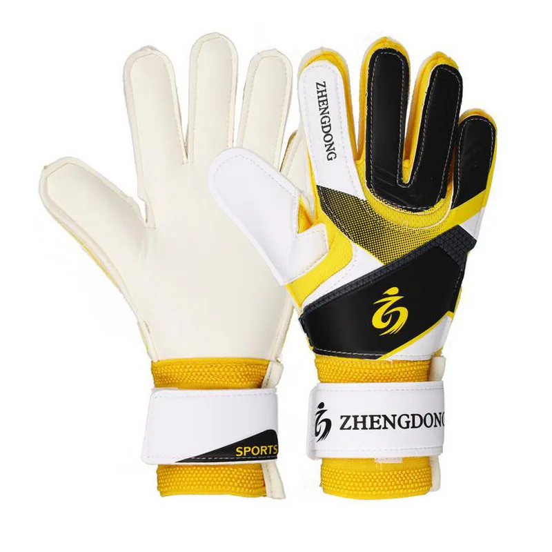 

Thickened Latex Goalkeeper Gloves New Adult Children Professional Soccer Goalkeeper Gloves Men Football Training Luva De Goleiro