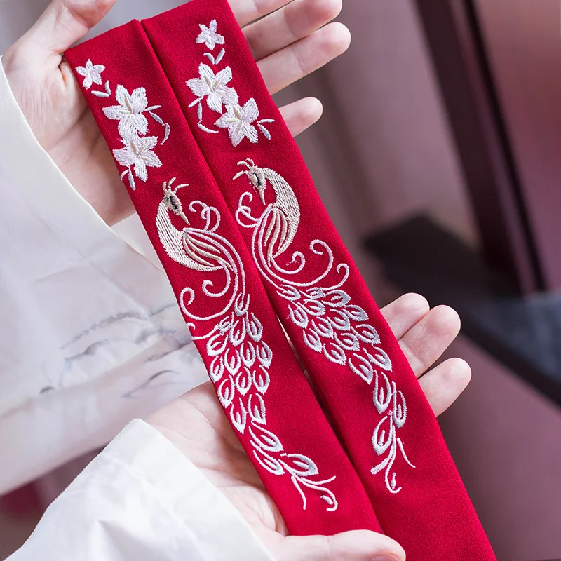Повязка для волос с вышивкой Bianhua Hanfu супер сказочная веревка в китайском стиле
