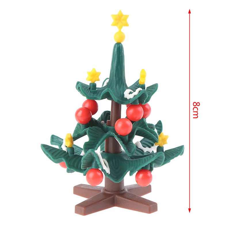 

Mini Table Top Christmas Tree Decoration Decor Home Xmas Gift Party DIY Craft Desktop Decoration Christmas Ornaments