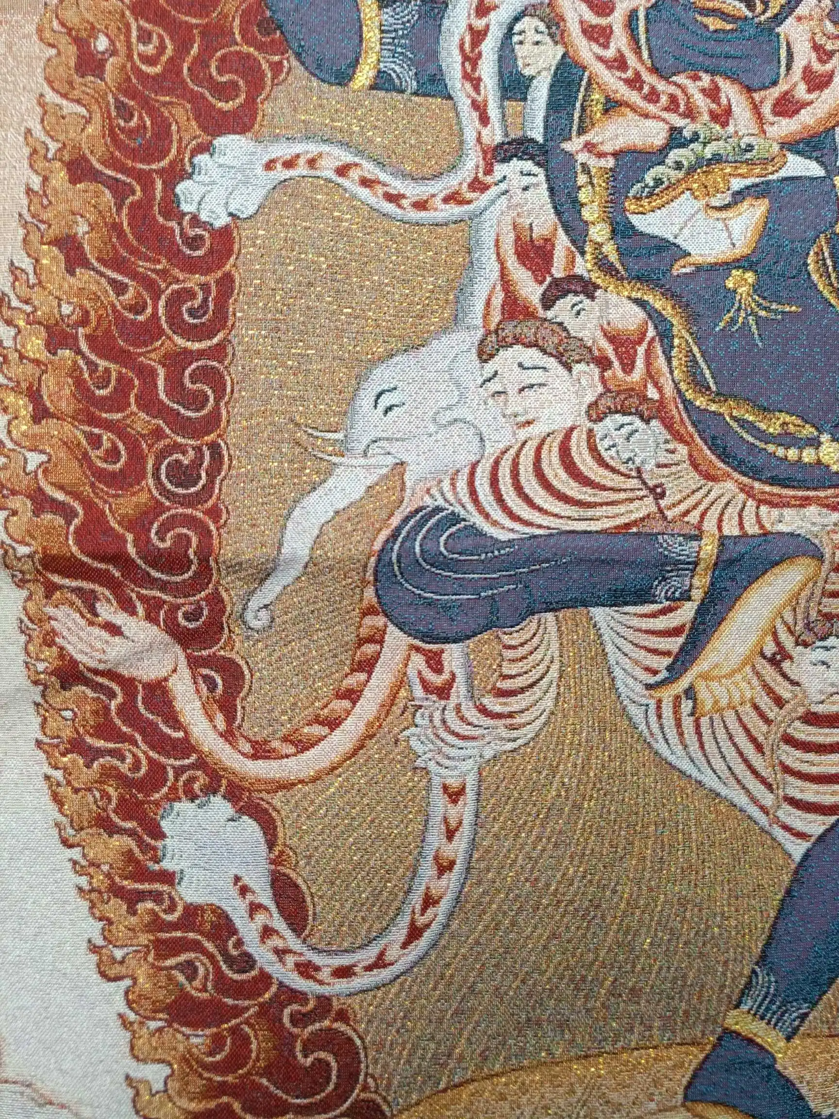 36&quot Tibet Tibetan Embroidered Cloth Silk Buddhism Vajrayogini Tangka Thangka Mural Buddha Home Decor | Дом и сад