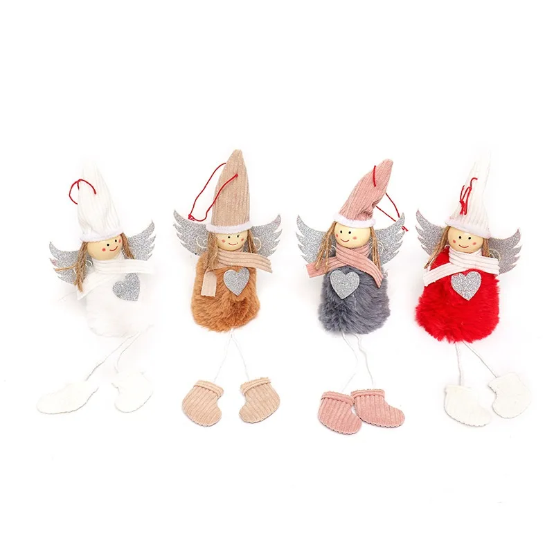 Украшение для рождественской елки в виде милой девочки специально дома