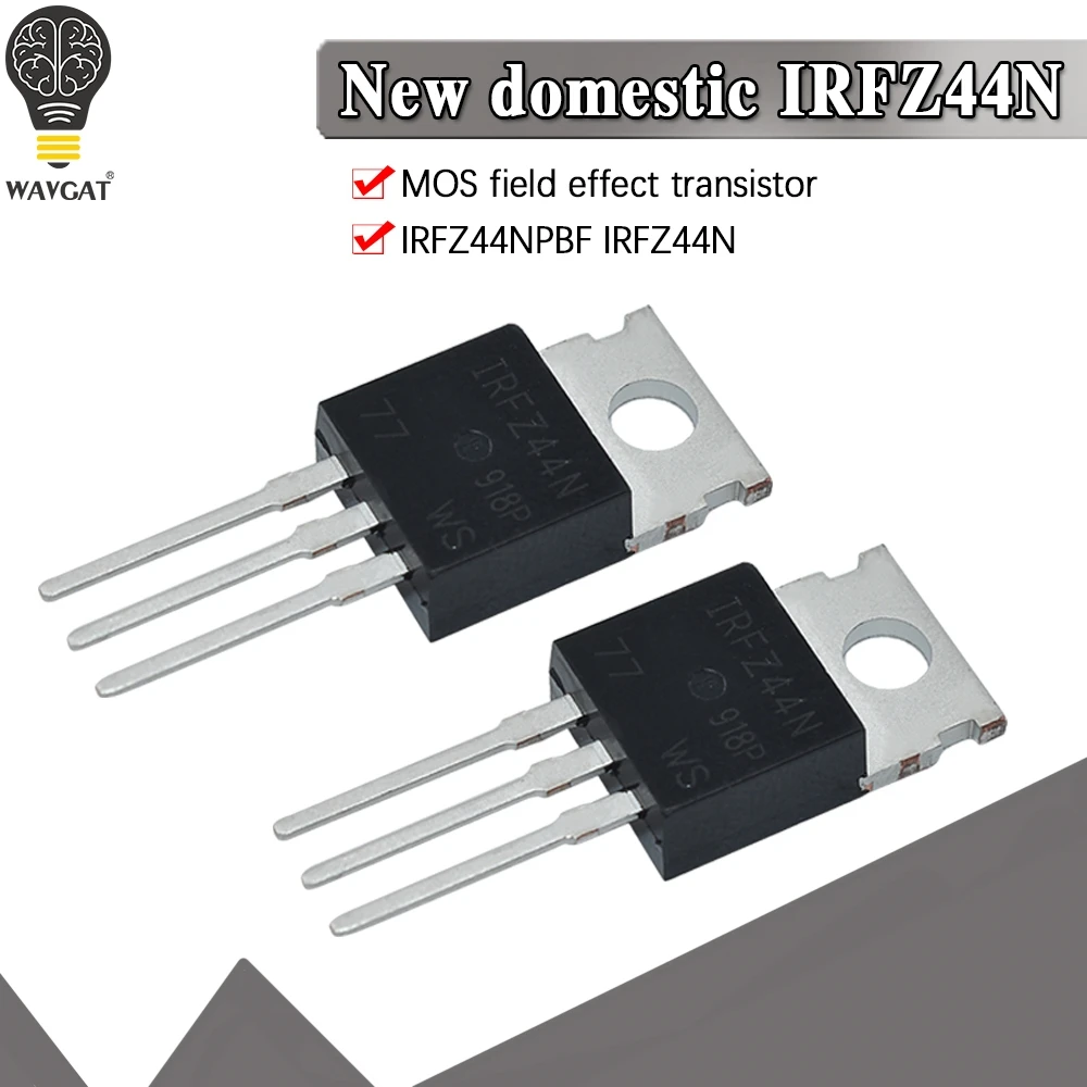Mosfet IRFZ44N TO220 набор транзисторов IRFZ44 TO 220 высокомощные транзисторы IRFZ44NPBF 49A 55V