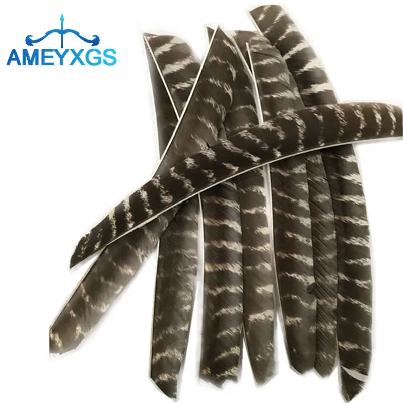 30/50 шт. полная длина турецкие перьевые стрелы левое/правое крыло DIY инструменты