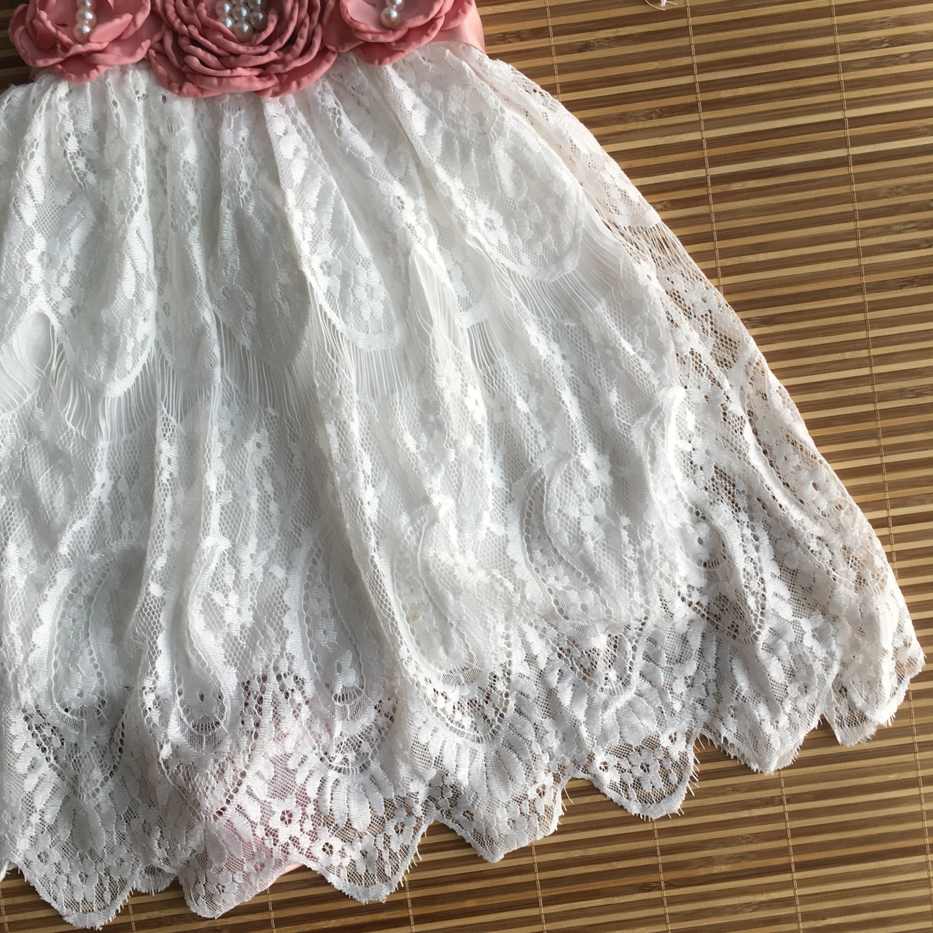 Детское платье с цветочной вышивкой яркое Цветочное для детской вечевечерние |