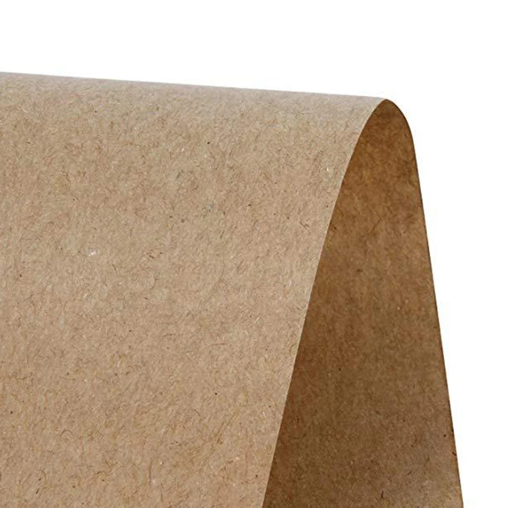 12 дюймов рулон крафт-бумаги переработанные рулоны натуральной коричневая