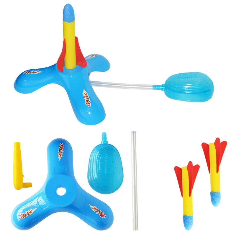 Детские уличные игрушки шаги пузырьковый комплект ракеты веселье Спортивная