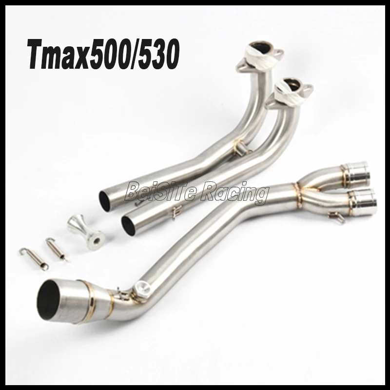 Tmax500 530 Слипоны для Yamaha TMAX 530 TMAX 500 TMAX530 TMAX500 2008- TMAX мотоцикл Akrapovic глушитель Выхлопная система - Цвет: Tmax500 530