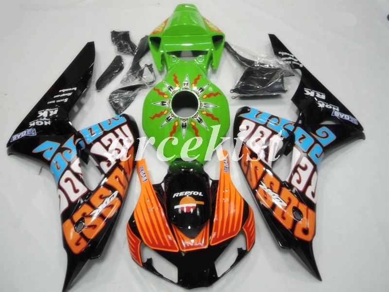 Online Top Injection Mold Neue ABS Motorrad Voll Verkleidungen Kit Fit Für CBR1000RR 06 07 CBR1000RR CBR1000 2006 2007 Körper Set Orange