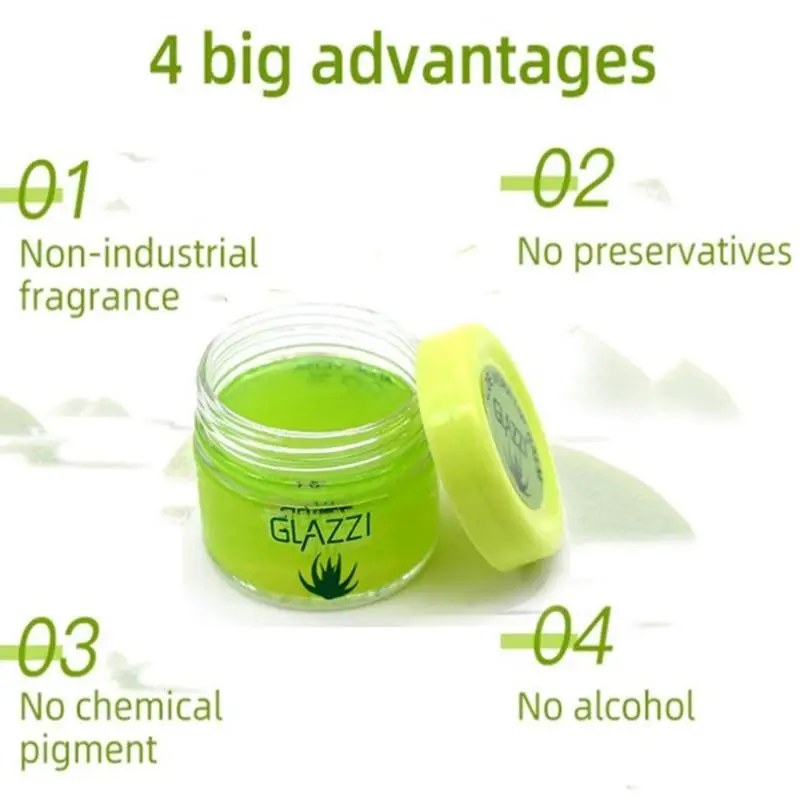 99% Алоэ Вера натуральный увлажняющий бальзам для губ долговечный питательный