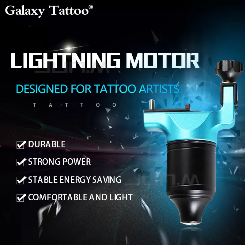 Lightning Detachable Electric Tattoo Motor Machine Double Slider Motor High Precision Strong Magnetic Liner And Shading Machine
