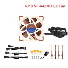 Noctua NF-A4x10 FLX Fan 5/12V 4010 Fan Cooling Fan 40x40x10MM 17.9 dB(A) Cooler Fan Radiator For Ender 3 Pro 3D Printer Parts