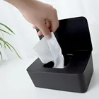 Коробка для салфеток диспенсер влажных салфеток для сухой и влажной ткани Бумага чехол коробка салфетки Салфетка ящик для хранения держатель Контейнер