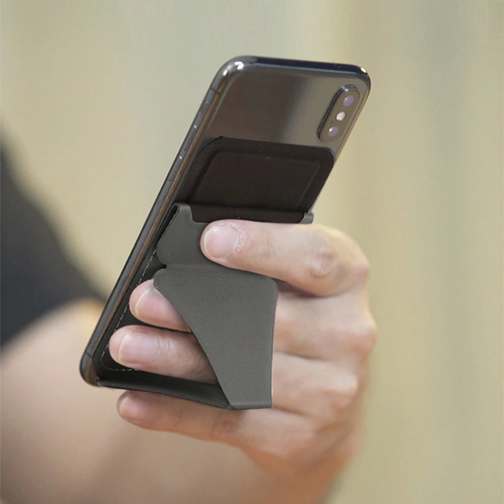 

Magnetically Attractive Luxury Magnetic Card Holder for Mobile Phones, Suitable for All Types of Mobile Phones