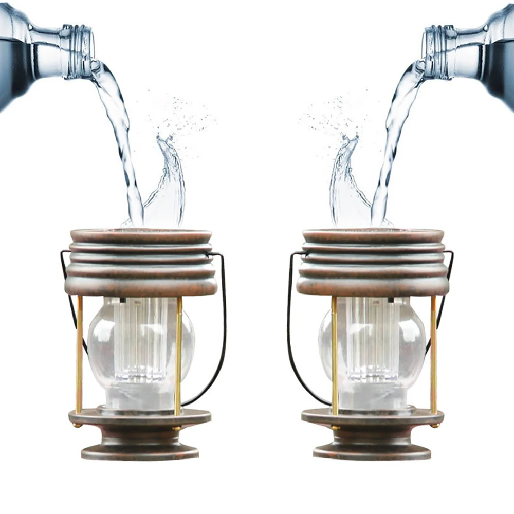 

Декоративные солнечные лампы 2 шт., Водонепроницаемые Ретро светильники на солнечной батарее для украшения сада, дорожек, двора, дерева, сто...