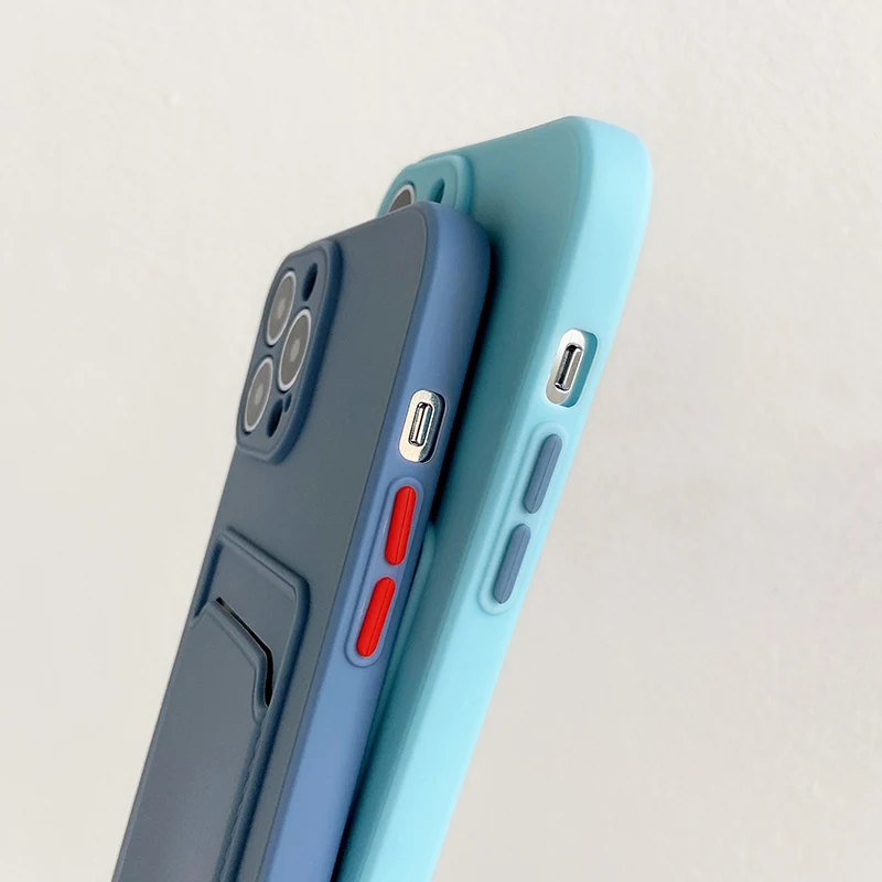 breakpoint phone case for iphone 13 pro max xr xs x card slot for mobile photo card 7 8 plus 11 12 iphone12 13 mini pocket cover free global shipping