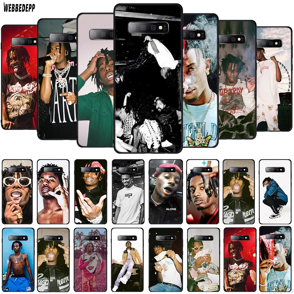 Чехол для телефона из ТПУ Q13 PLAYBOI CARTI мягкий чехол Samsung Galaxy A5 A6 A7 A8 A9 J6 2018 Note 8 9 10