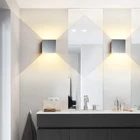 Светодиодный комнатный домашний декор, настенный светильник, алюминиевая лампа для спальни, прикроватный светильник, гостиная, коридор, кабинет, декоративные настенные светильники LP-011