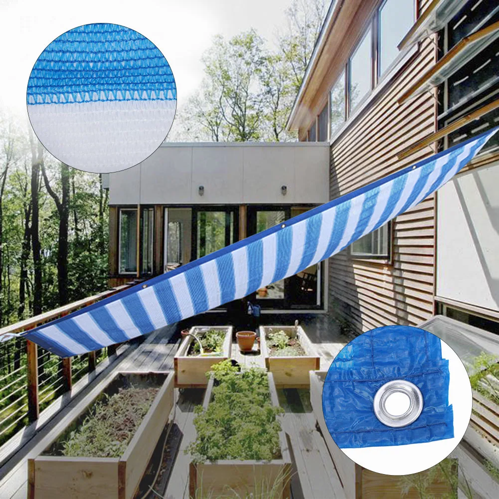 

NEW NEW Sun Shelter Waterproof Sunshade Net Awning Tent Canopy Greenhouse Beach Picnic Camp Shade Tarp Travel Sunshade Net Clip