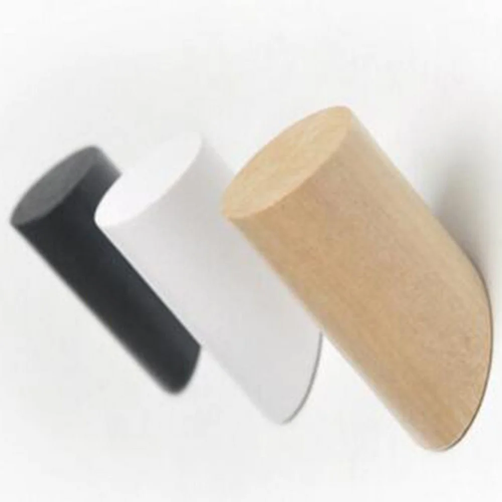 Деревянные крючки для одежды пальто винтовой дизайн натуральный роскошный