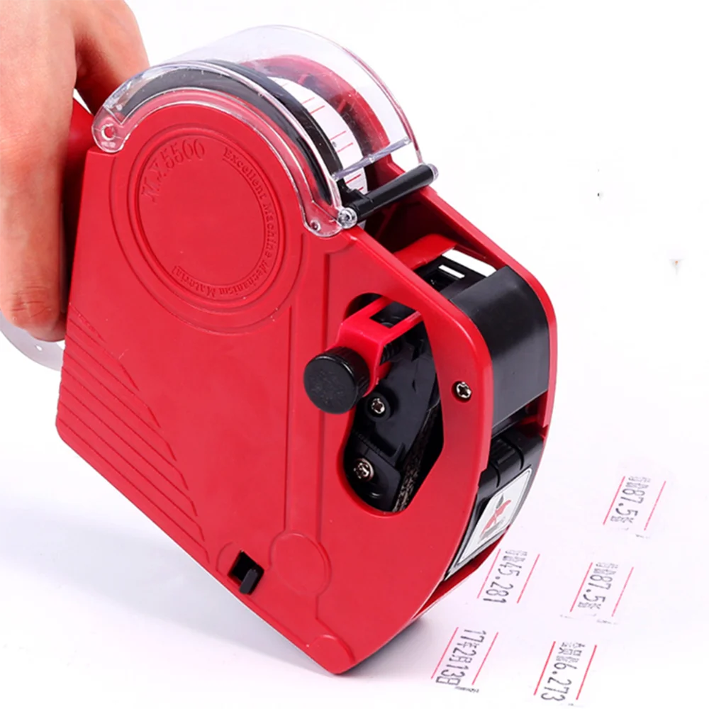 1 шт. ценовые этикетки теги бирка для инструментов принтер 8 цифр ценовая этикетка