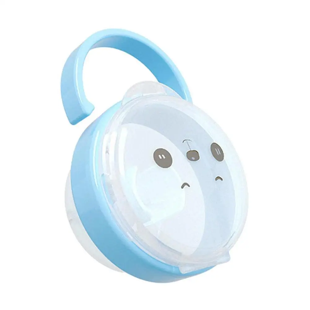 

Мультяшная коробка для хранения детских сосок, прозрачная Пыленепроницаемая с полипропиленовым материалом случайного цвета