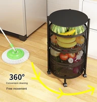 kitchen storage basket multi functional vegetables fruit racks with cover drawer for organizers box durable