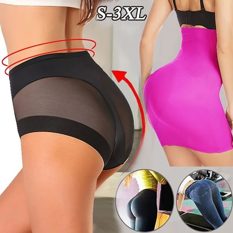 

Panties For Women Slimming Underwear Body Shaper High Elastic Control Panties Breathable High Waist Brief Hip Lift Underpanties