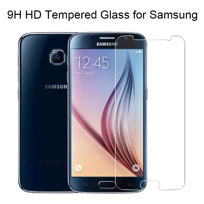 Закаленное стекло 9H HD для Samsung Galaxy S4 Mini S3 Neo экрана S6 Duos S5 S7 закаленное S2 | Мобильные