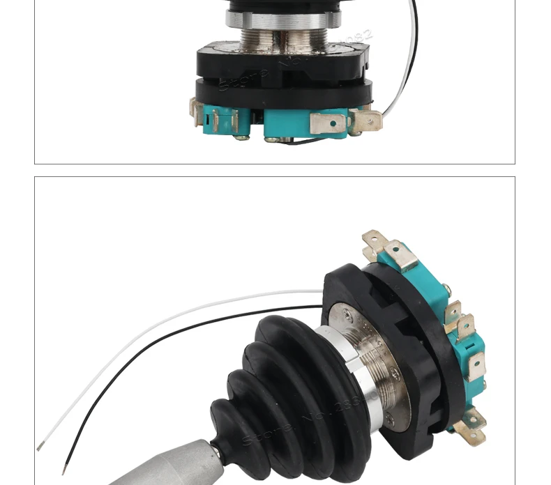AC DC 250 V/125 V 30 мм джойстик с кнопочный переключатель мгновенного 4 позиции фиксации Однорычажный перекрестный переключатель HKF4-11A-4