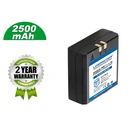 Аккумулятор LOSONCOER 2500 мАч, высокая емкость, VB-18 VB18, VB-19 VB19, аккумулятор для вспышки GODOX V850 V850 II V860 V860II.