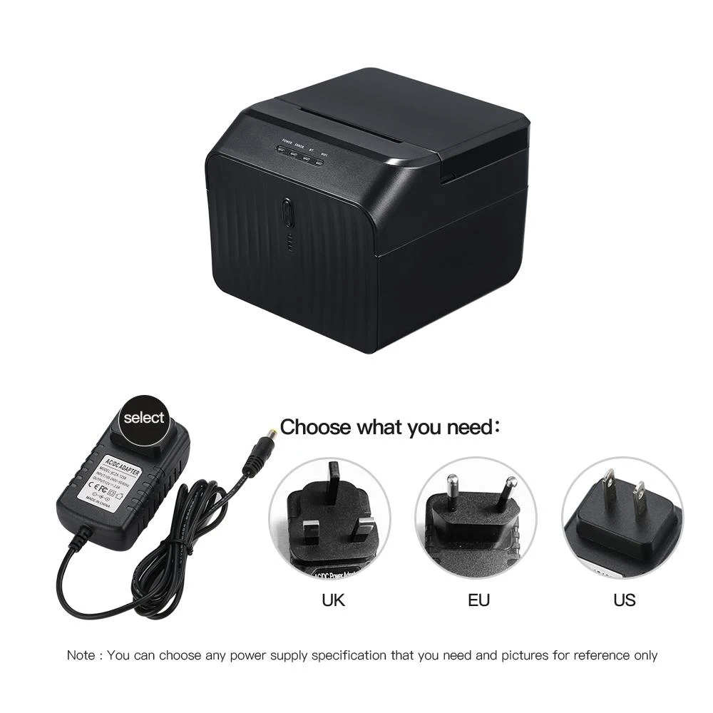 2 дюймовый мини bluetooth pos принтер USB Bluetooth этикетка стикер штрих кода 58 мм Принтер