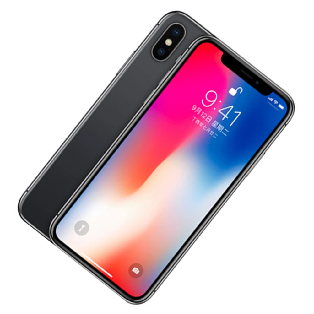 Оригинальный разблокированный телефон iPhone X 5 8-дюймовый экран 3 гб озу 64 гб/256 пзу
