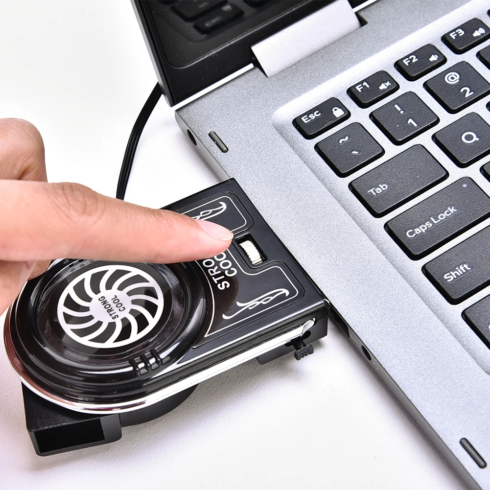 Вентилятор охлаждения для ноутбука универсальный с функцией теплоотвода