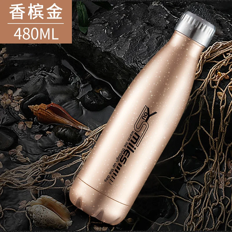 Горячая Распродажа Pinkah 480 мл в форме бутылки для колы термос спорта на открытом