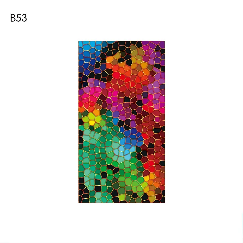 Стеклянная пленка на окна в европейском стиле размер заказ Прямая поставка