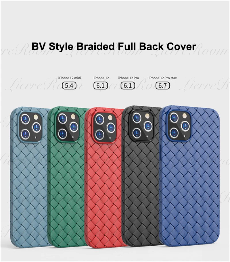 

LierreRoom New IPhone12 Mobile Phone Case For Factory Direct Woven Heat Dissipation And Breathable Tpu Iphone X Protective Cover