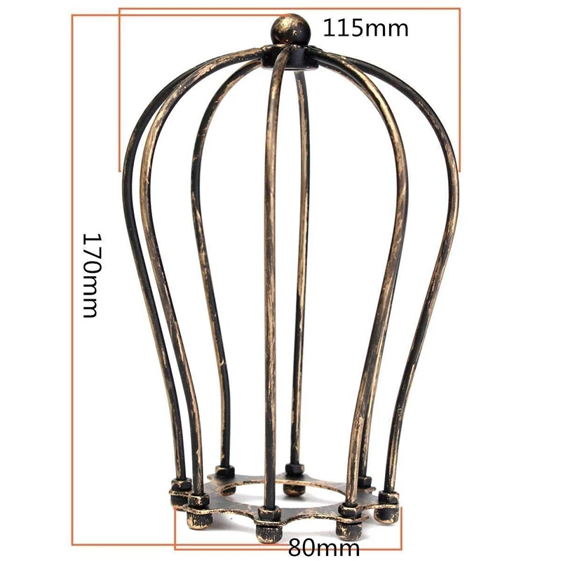 Ретро Эдисон Pawpaw осветительные приборы украшения для дома Железный Абажур