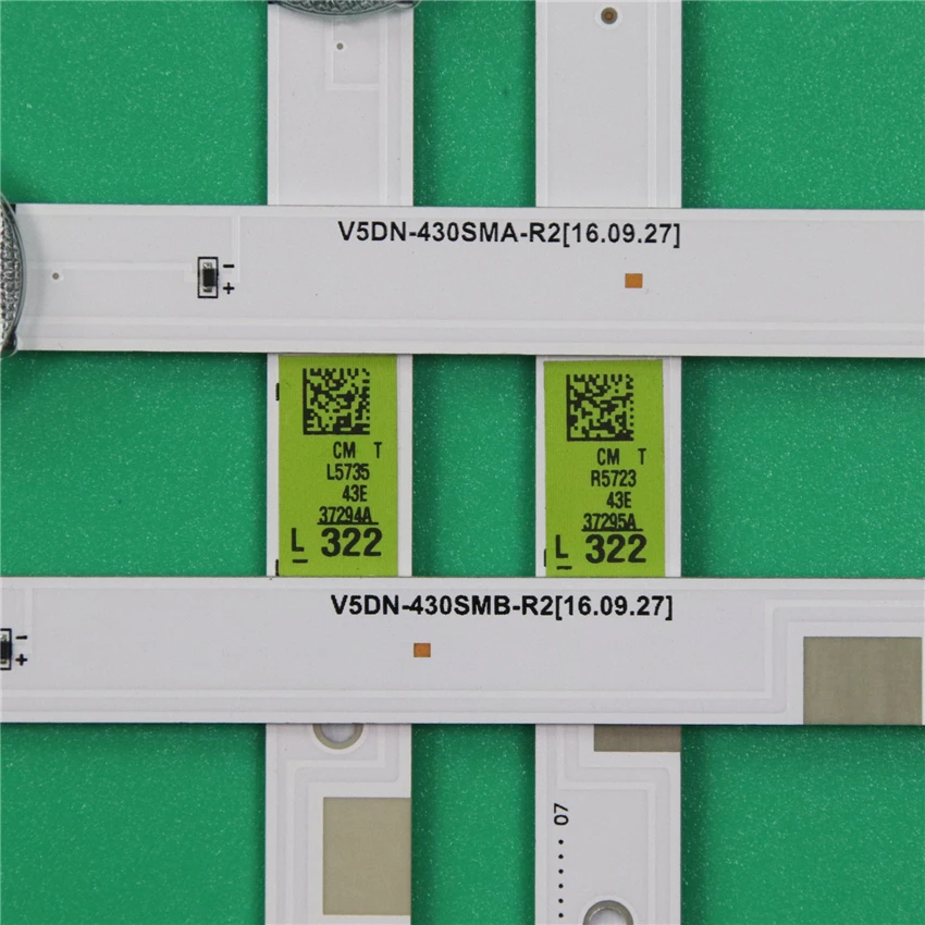 Светодиодные полосы для Samsung UN43J5200AG UN43J5200AF UN43J5200AH UN43J5200AK ТВ адвокатские сословия