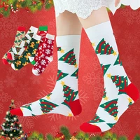 winter crew christmas funny cotton socks harujuku cute santa snowman funny women socks kawaii novelty christmas gifts 2021 new