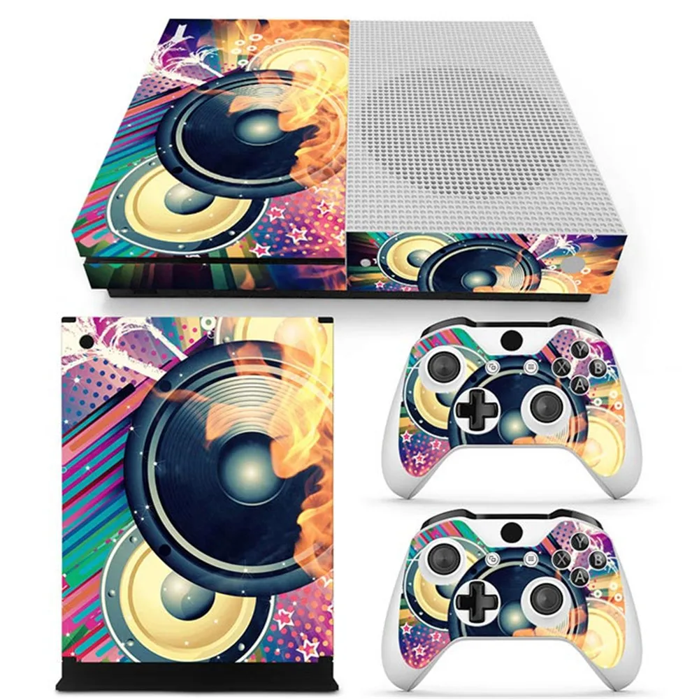 Черная Виниловая наклейка из углеродного волокна для консоли XBOX One S|stickers for|stickers
