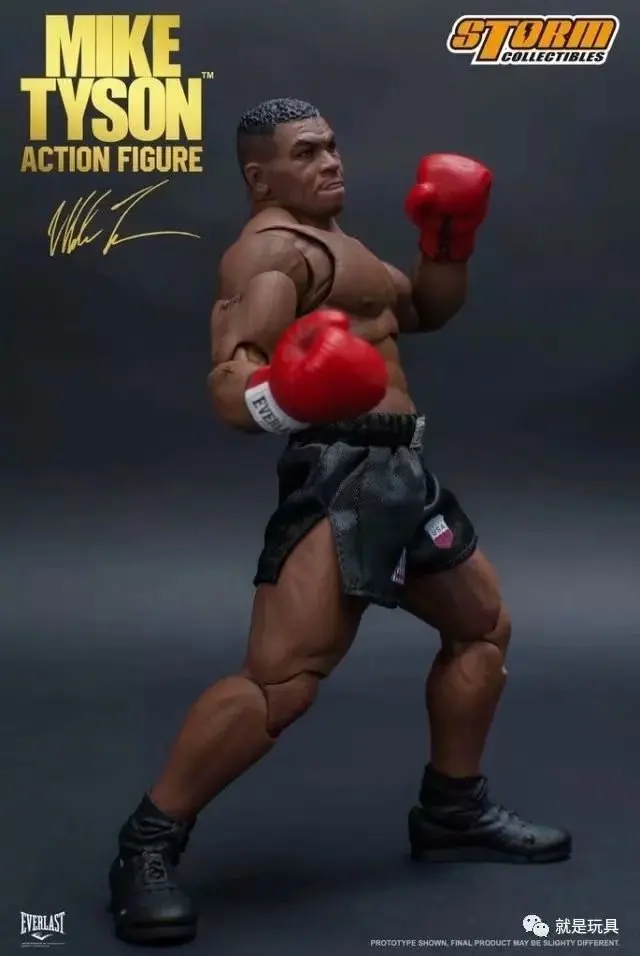 

Storm Toys Boxing Tyson Boxing Boxer Champion Mike Tyson Three Head Face Model Collectible Model Toys