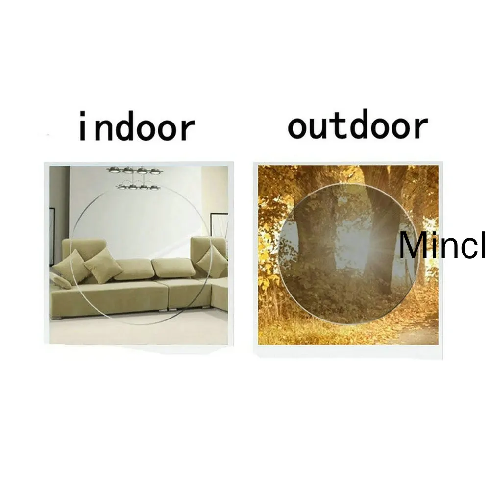 Квадратная Металлическая оправа Мультифокальные линзы Freeform прогрессивные