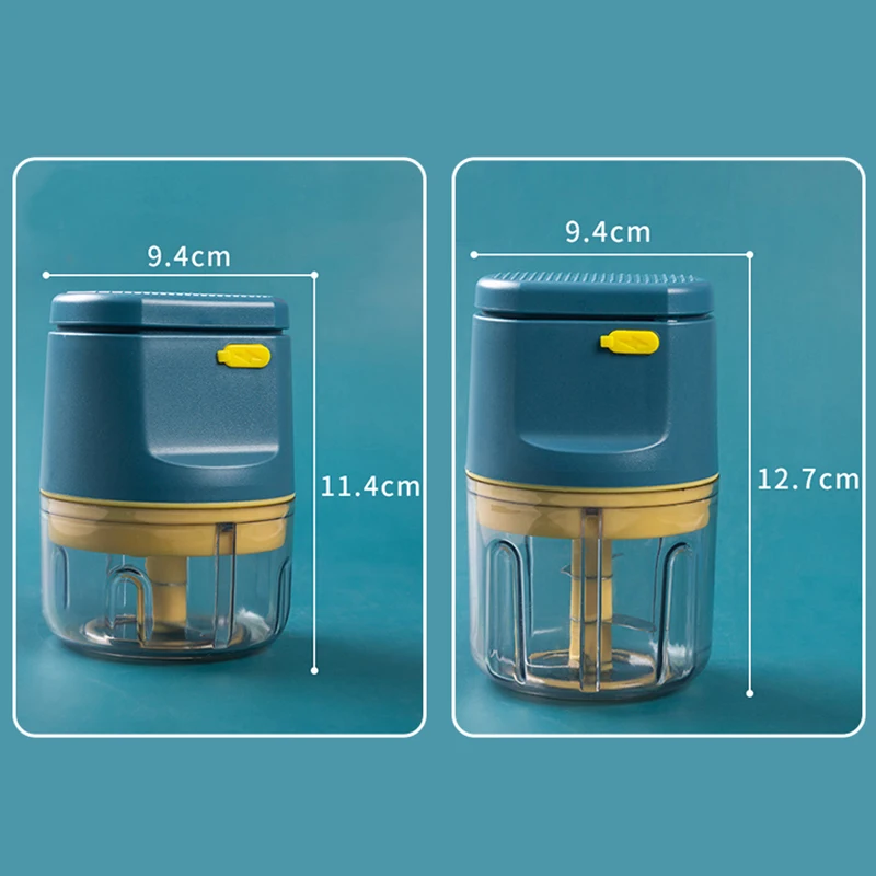 

USB Wireless Electric Garlic Masher Mincer Vegetable Chili Meat Grinder Food Chopper Kitchen Tools Rechargeable Food Processor