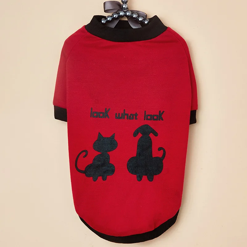 

Dog Clothes Spring and Summer New Printed T-shirt Simple Fashion Comfortable Two-legged Breathable Shirt Pet Supplies