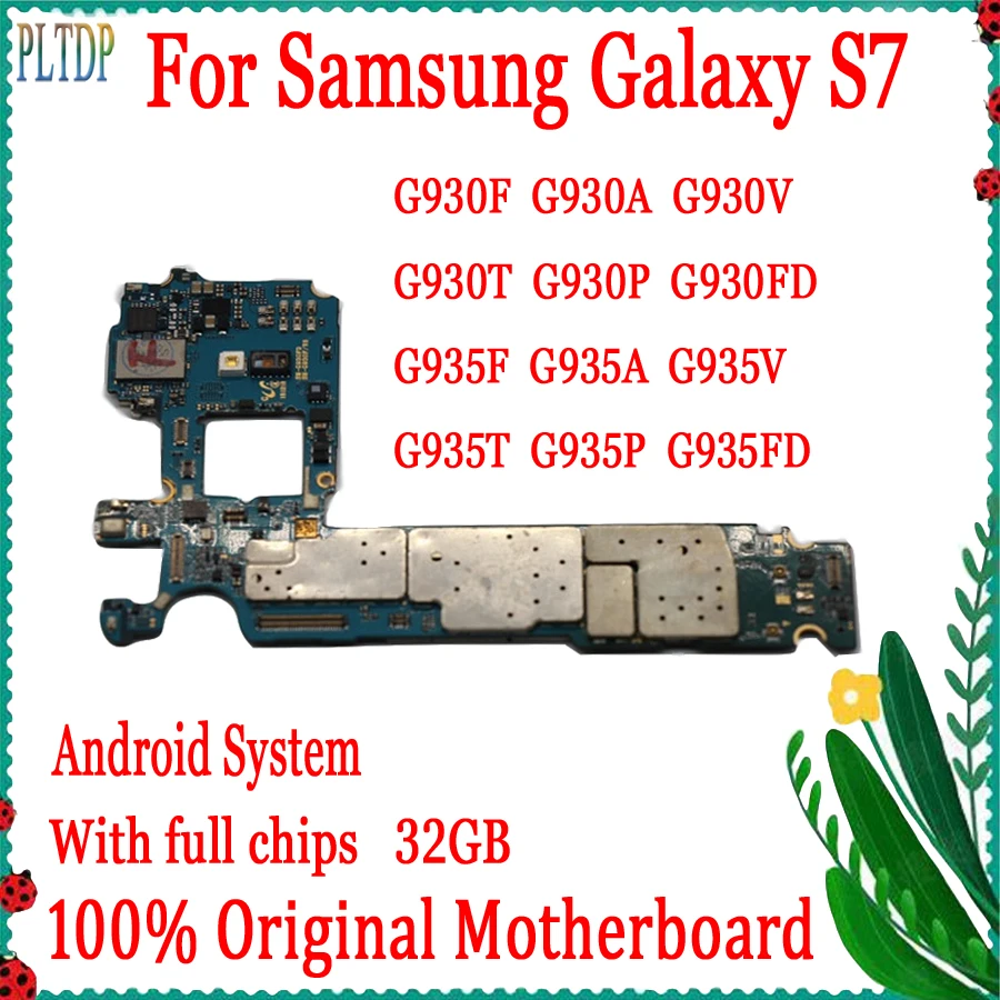 Заводская Разблокировка для материнской платы Samsung S7 G935F G935FD G930F G930FD G930V 100%