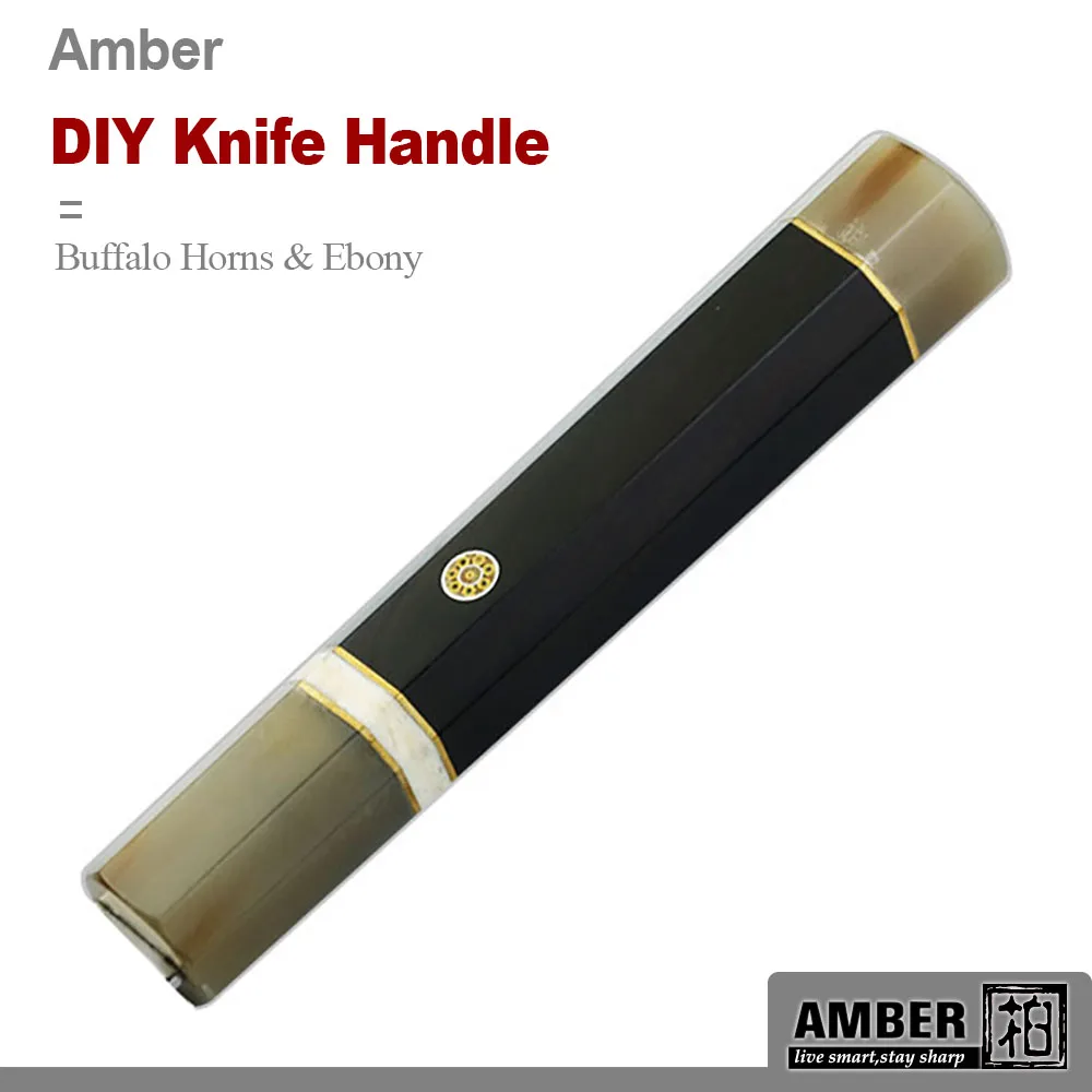 

Янтарный нож «сделай сам», эргономичный нож с рукояткой, кухонные аксессуары длиной 142 мм, подходит для лезвия шириной 2,5 мм