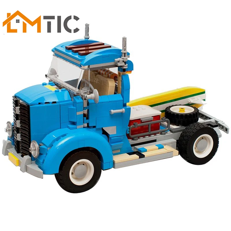 MOC Technic Мини Строительные блоки транспортные средства Обучающие игрушки детские