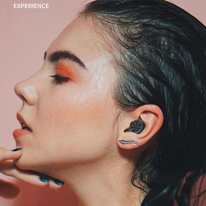 Bluetooth наушники 5 0 беспроводные 8D HIFI спортивные с микрофоном игровая Музыкальная